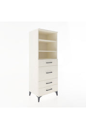 Hyperion Dolap 3 Raflı 4 Çekmeceli 60x44x163 - S53M026V1B
