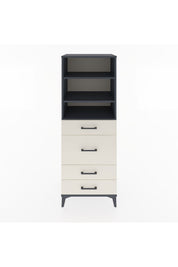 Hyperion Dolap 3 Raflı 4 Çekmeceli 60x44x163 - S53M026V4B