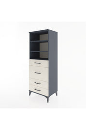 Hyperion Dolap 3 Raflı 4 Çekmeceli 60x44x163 - S53M026V4B