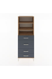 Hyperion Dolap 3 Raflı 4 Çekmeceli 60x44x163 - S53M026V8B