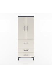 Hyperion Dolap 3 Raflı 3 Çekmeceli 2 Kapaklı 60x44x163 - S53M027V4B