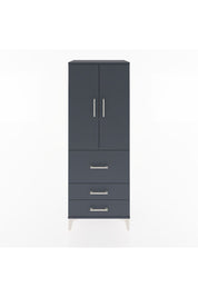 Hyperion Dolap 3 Raflı 3 Çekmeceli 2 Kapaklı 60x44x163 - S53M027V5B