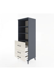Hyperion Dolap 3 Raflı 3 Çekmeceli 60x44x163 - S53M028V4B