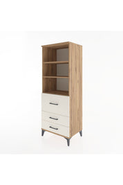 Hyperion Dolap 3 Raflı 3 Çekmeceli 60x44x163 - S53M028V7B