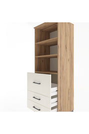 Hyperion Dolap 3 Raflı 3 Çekmeceli 60x44x163 - S53M028V7B