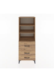 Hyperion Dolap 3 Raflı 3 Çekmeceli 60x44x163 - S53M028V9B