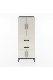 Hyperion Dolap 3 Raflı 2 Çekmeceli 4 Kapaklı 60x44x163 - S53M029V4B