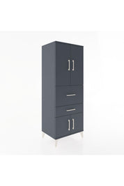 Hyperion Dolap 3 Raflı 2 Çekmeceli 4 Kapaklı 60x44x163 - S53M029V5B