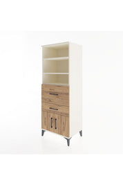 Hyperion Dolap 3 Raflı 2 Çekmeceli 2 Kapaklı 60x44x163 - S53M030V3B