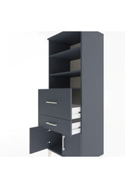 Hyperion Dolap 3 Raflı 2 Çekmeceli 2 Kapaklı 60x44x163 - S53M030V5B
