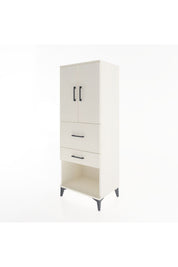 Hyperion Dolap 3 Raflı 2 Çekmeceli 2 Kapaklı 60x44x163 - S53M031V1B