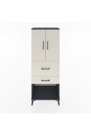 Hyperion Dolap 3 Raflı 2 Çekmeceli 2 Kapaklı 60x44x163 - S53M031V4B