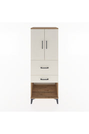 Hyperion Dolap 3 Raflı 2 Çekmeceli 2 Kapaklı 60x44x163 - S53M031V7B