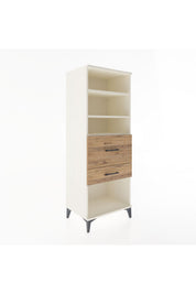 Hyperion Dolap 3 Raflı 2 Çekmeceli 60x44x163 - S53M032V3B