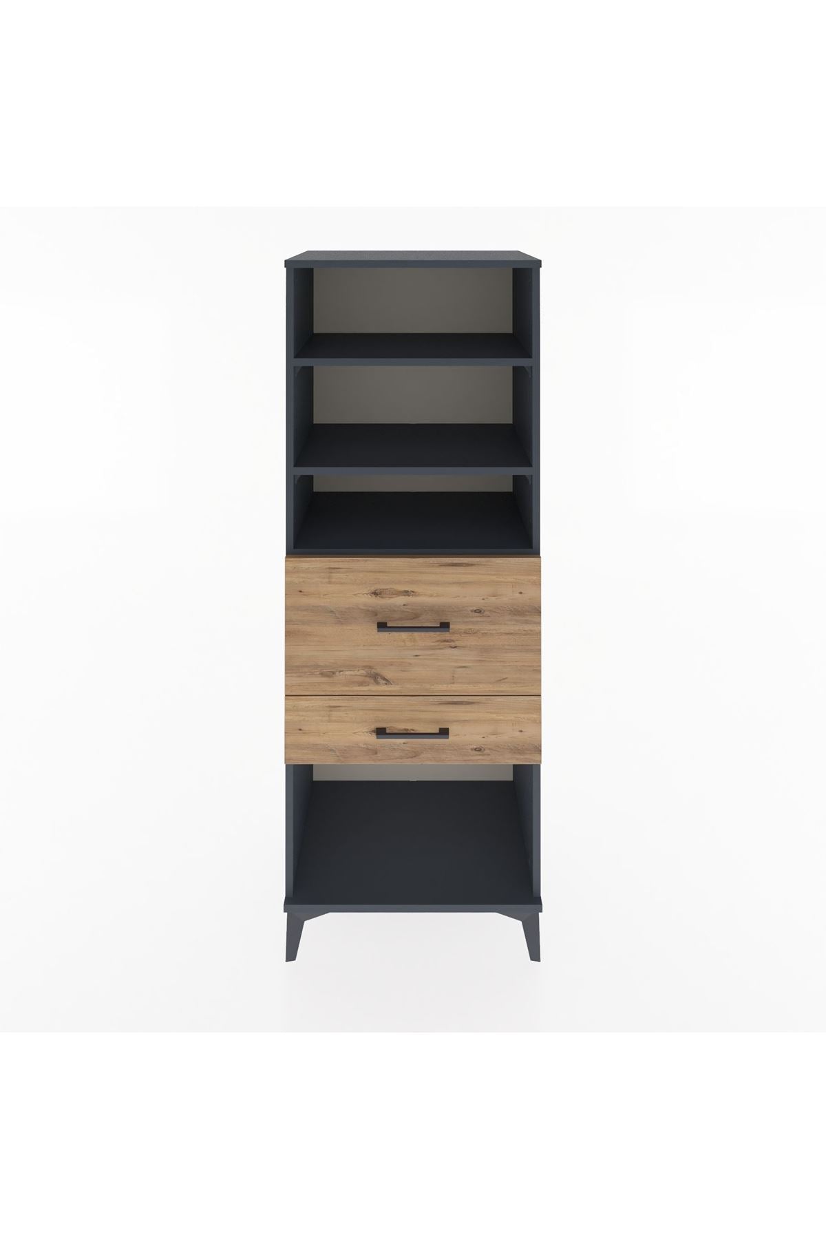 Hyperion Dolap 3 Raflı 2 Çekmeceli 60x44x163 - S53M032V6B