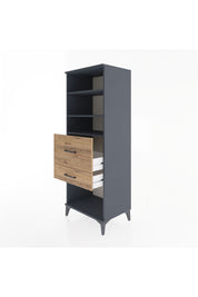Hyperion Dolap 3 Raflı 2 Çekmeceli 60x44x163 - S53M032V6B