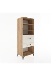 Hyperion Dolap 3 Raflı 2 Çekmeceli 60x44x163 - S53M032V7B