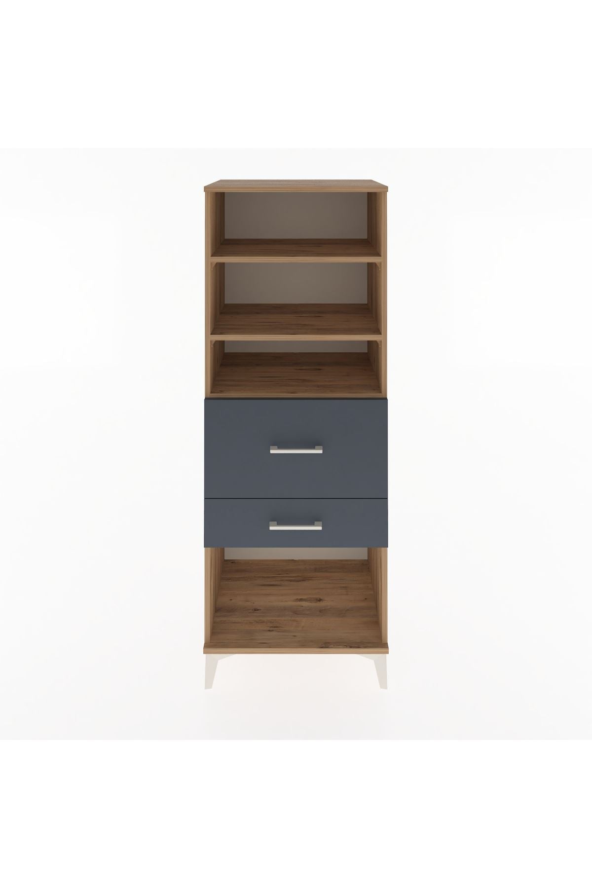 Hyperion Dolap 3 Raflı 2 Çekmeceli 60x44x163 - S53M032V8B