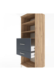 Hyperion Dolap 3 Raflı 2 Çekmeceli 60x44x163 - S53M032V8B