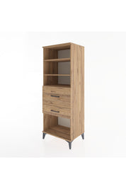 Hyperion Dolap 3 Raflı 2 Çekmeceli 60x44x163 - S53M032V9B