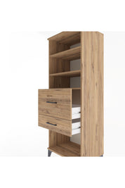Hyperion Dolap 3 Raflı 2 Çekmeceli 60x44x163 - S53M032V9B