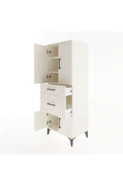 Hyperion Dolap 3 Raflı 2 Çekmeceli 4 Kapaklı 60x44x163 - S53M033V1B