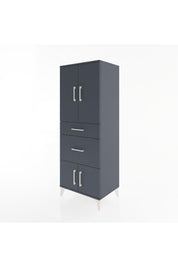 Hyperion Dolap 3 Raflı 2 Çekmeceli 4 Kapaklı 60x44x163 - S53M033V5B