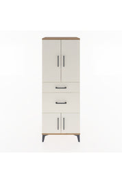 Hyperion Dolap 3 Raflı 2 Çekmeceli 4 Kapaklı 60x44x163 - S53M033V7B