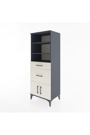 Hyperion Dolap 3 Raflı 2 Çekmeceli 2 Kapaklı 60x44x163 - S53M034V4B
