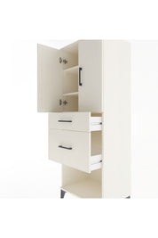 Hyperion Dolap 3 Raflı 2 Çekmeceli 2 Kapaklı 60x44x163 - S53M035V1B