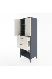 Hyperion Dolap 3 Raflı 2 Çekmeceli 2 Kapaklı 60x44x163 - S53M035V4B
