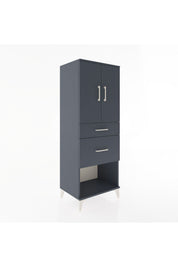 Hyperion Dolap 3 Raflı 2 Çekmeceli 2 Kapaklı 60x44x163 - S53M035V5B
