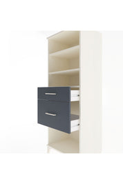 Hyperion Dolap 3 Raflı 2 Çekmeceli 60x44x163 - S53M036V2B