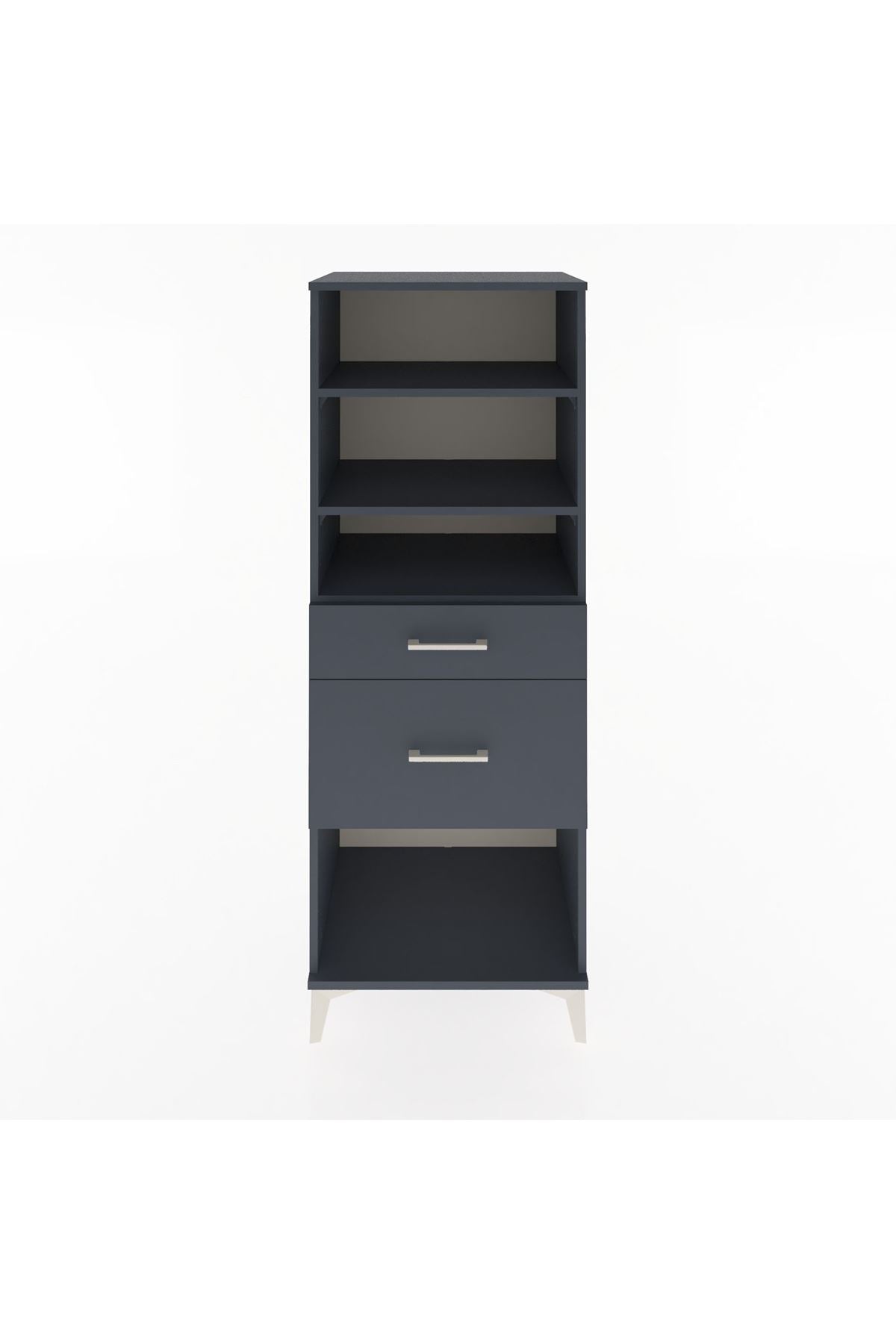 Hyperion Dolap 3 Raflı 2 Çekmeceli 60x44x163 - S53M036V5B