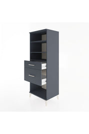 Hyperion Dolap 3 Raflı 2 Çekmeceli 60x44x163 - S53M036V5B