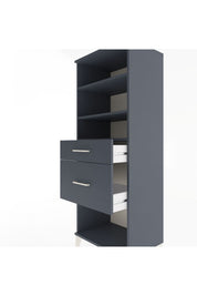 Hyperion Dolap 3 Raflı 2 Çekmeceli 60x44x163 - S53M036V5B