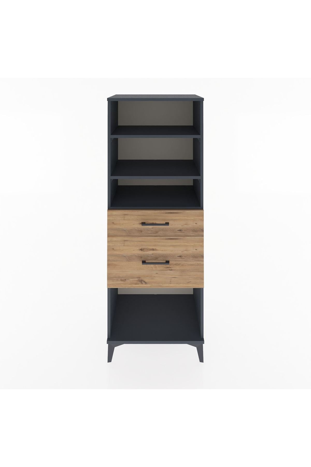 Hyperion Dolap 3 Raflı 2 Çekmeceli 60x44x163 - S53M036V6B