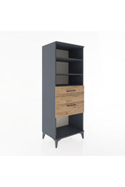 Hyperion Dolap 3 Raflı 2 Çekmeceli 60x44x163 - S53M036V6B