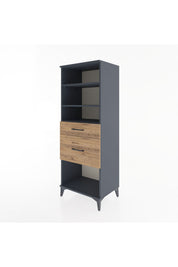 Hyperion Dolap 3 Raflı 2 Çekmeceli 60x44x163 - S53M036V6B