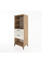 Hyperion Dolap 3 Raflı 2 Çekmeceli 60x44x163 - S53M036V7B