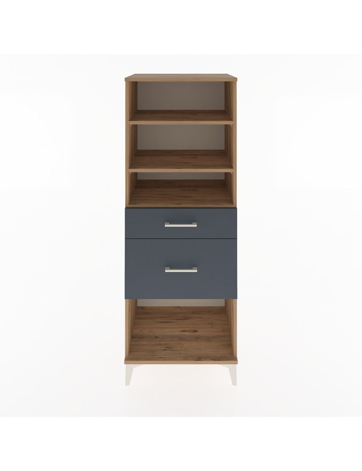 Hyperion Dolap 3 Raflı 2 Çekmeceli 60x44x163 - S53M036V8B