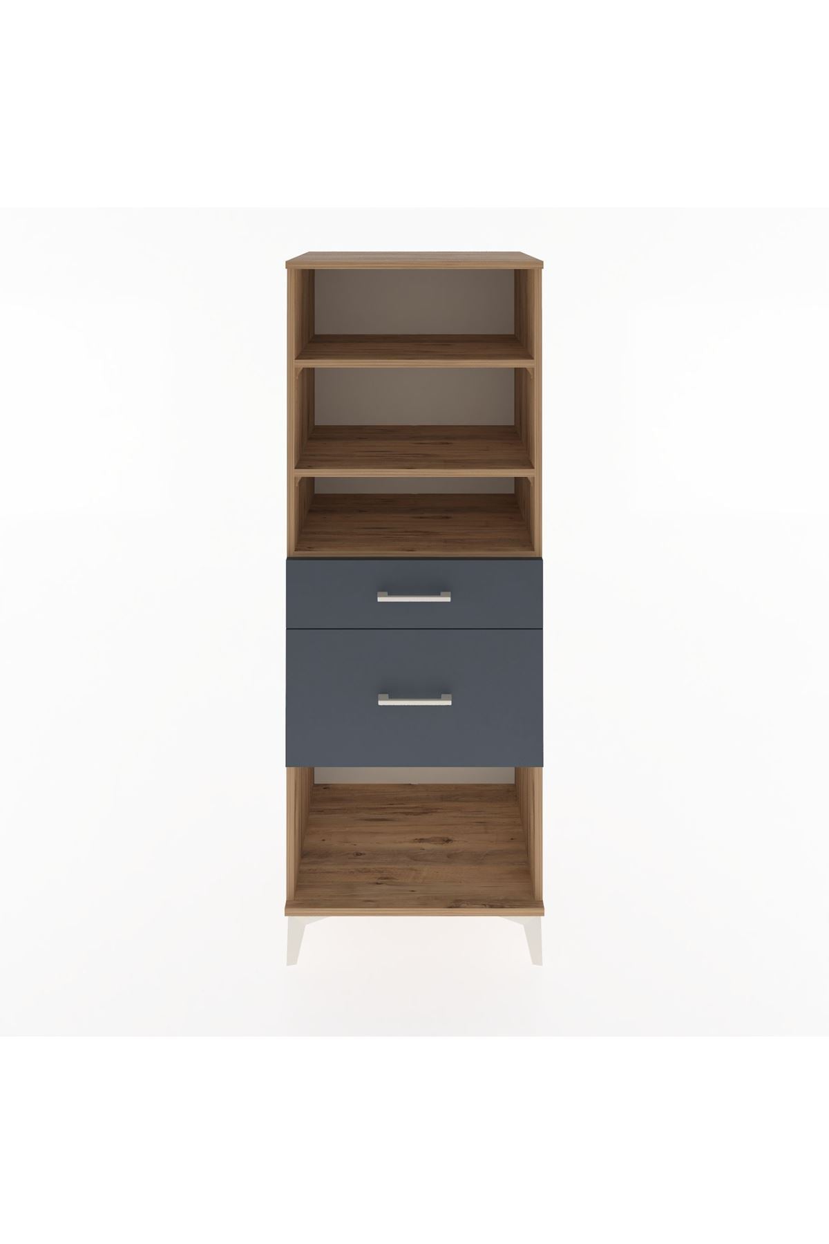 Hyperion Dolap 3 Raflı 2 Çekmeceli 60x44x163 - S53M036V8B