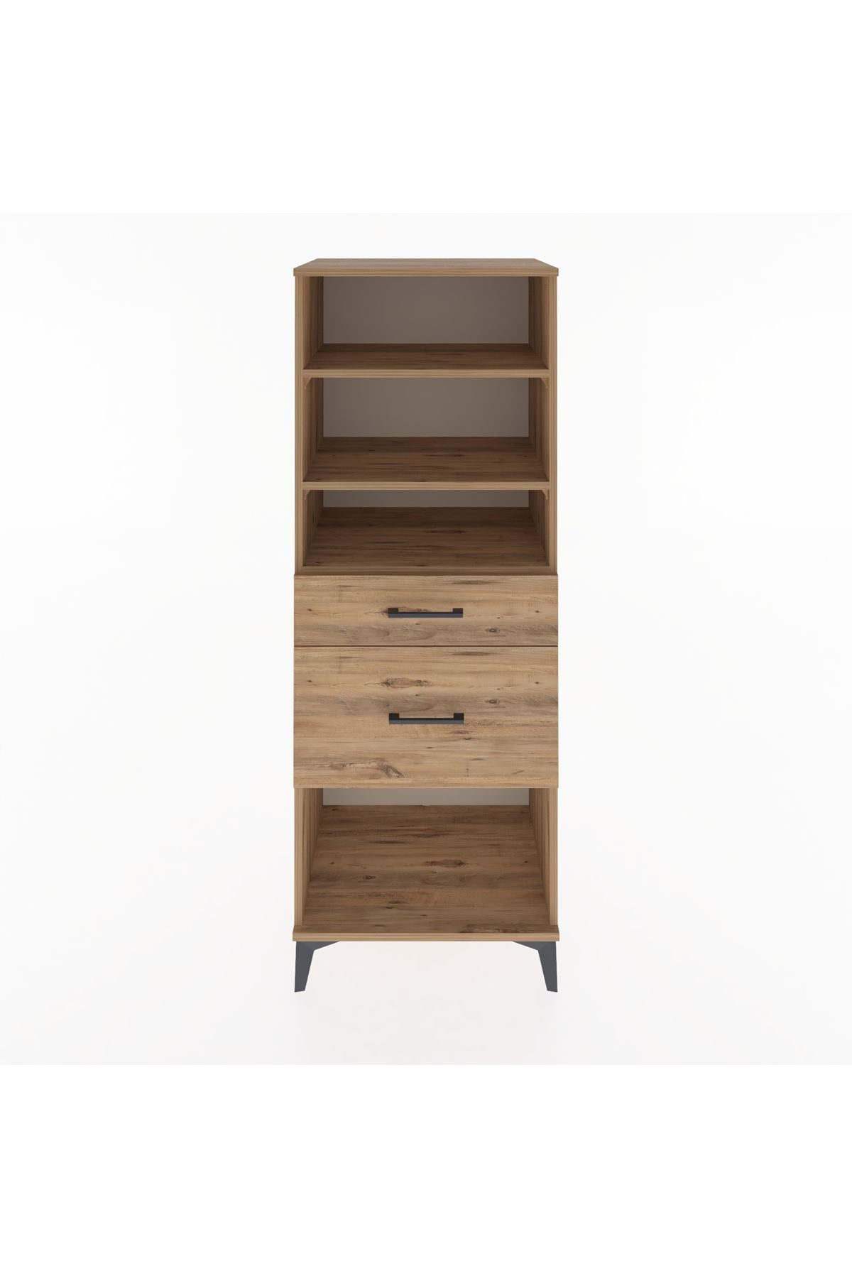 Hyperion Dolap 3 Raflı 2 Çekmeceli 60x44x163 - S53M036V9B