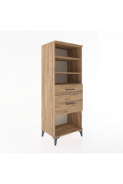 Hyperion Dolap 3 Raflı 2 Çekmeceli 60x44x163 - S53M036V9B