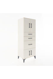 Hyperion Dolap 2 Raflı 3 Çekmeceli 4 Kapaklı 60x44x163 - S53M037V1B