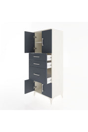 Hyperion Dolap 2 Raflı 3 Çekmeceli 4 Kapaklı 60x44x163 - S53M037V2B