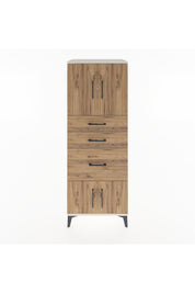 Hyperion Dolap 2 Raflı 3 Çekmeceli 4 Kapaklı 60x44x163 - S53M037V3B