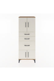Hyperion Dolap 2 Raflı 3 Çekmeceli 4 Kapaklı 60x44x163 - S53M037V7B