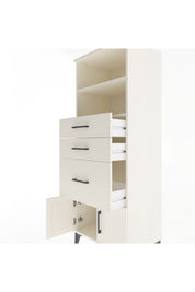 Hyperion Dolap 2 Raflı 3 Çekmeceli 2 Kapaklı 60x44x163 - S53M038V1B