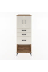 Hyperion Dolap 2 Raflı 3 Çekmeceli 2 Kapaklı 60x44x163